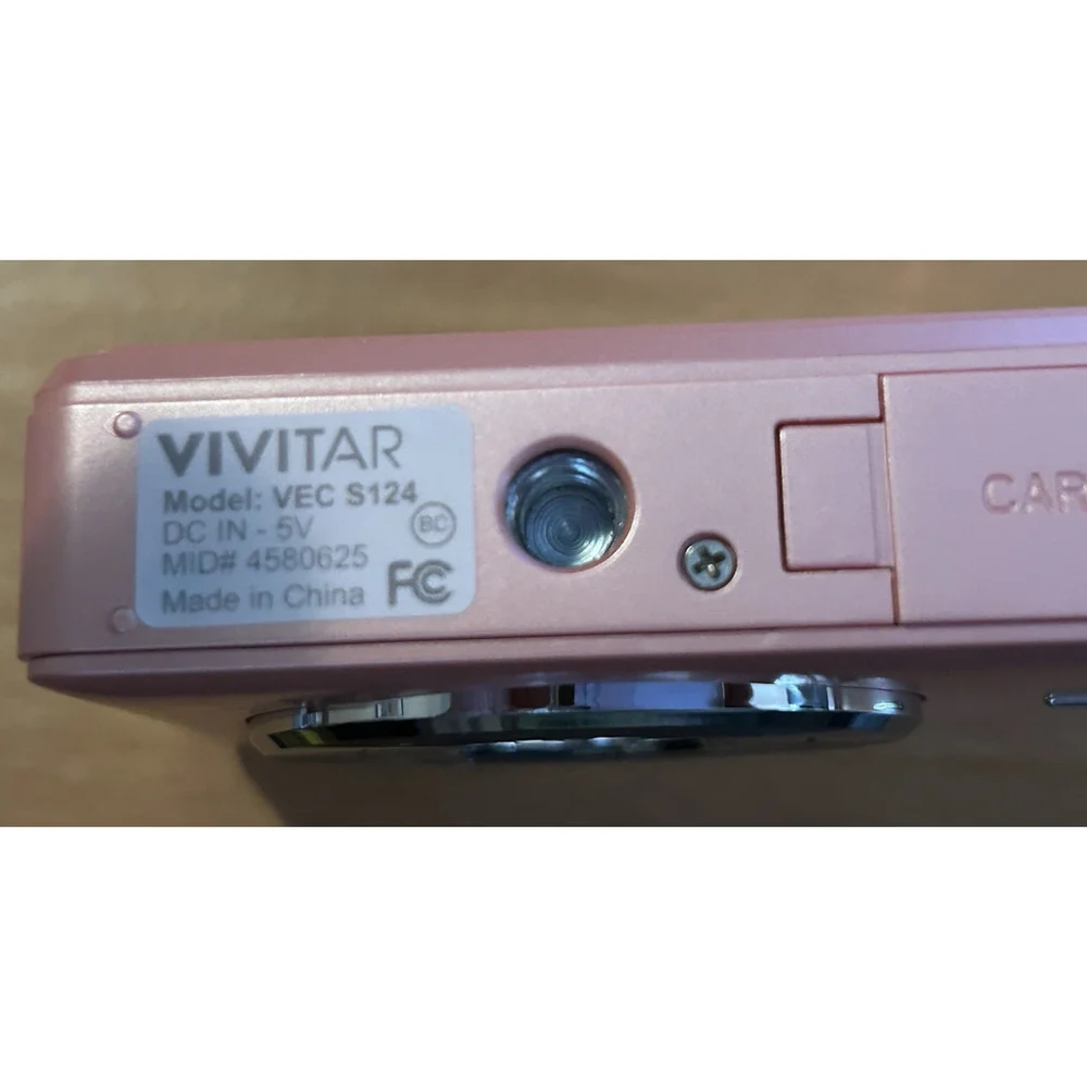 Vivitar PopSnap Camera VEC S124 2.4